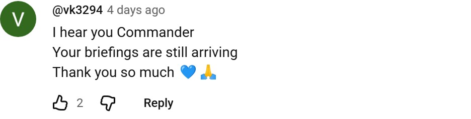 Real YouTube comment